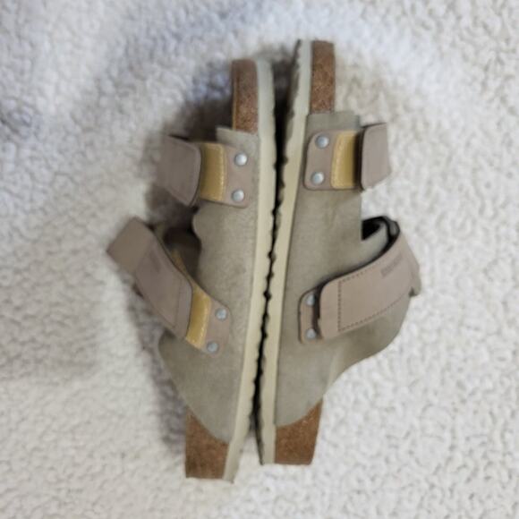 Birkenstock Uji Nubuck/ Suede in Taupe Mens  Size: 43/ 10-10.5 US wide